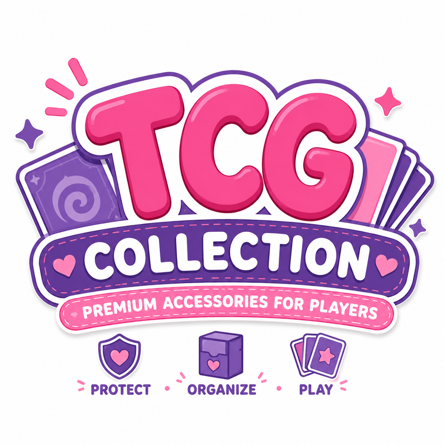 Logotipo de la colección TCG | Accesorios premium para juegos de cartas coleccionables
