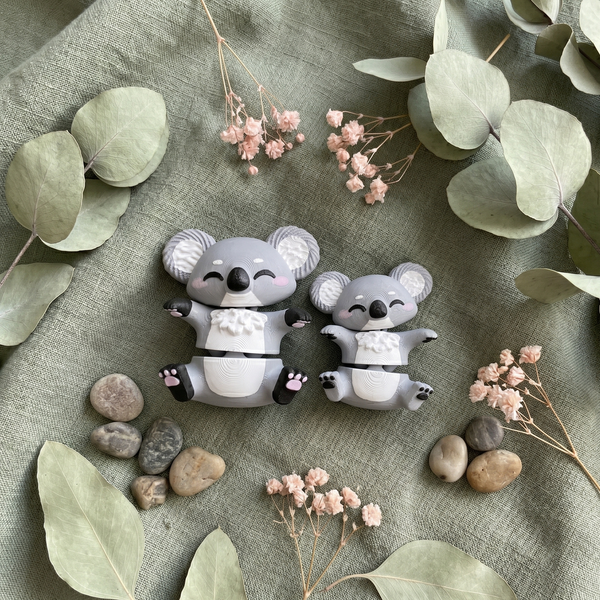 Fluffy Mascots™ Koala Articulado