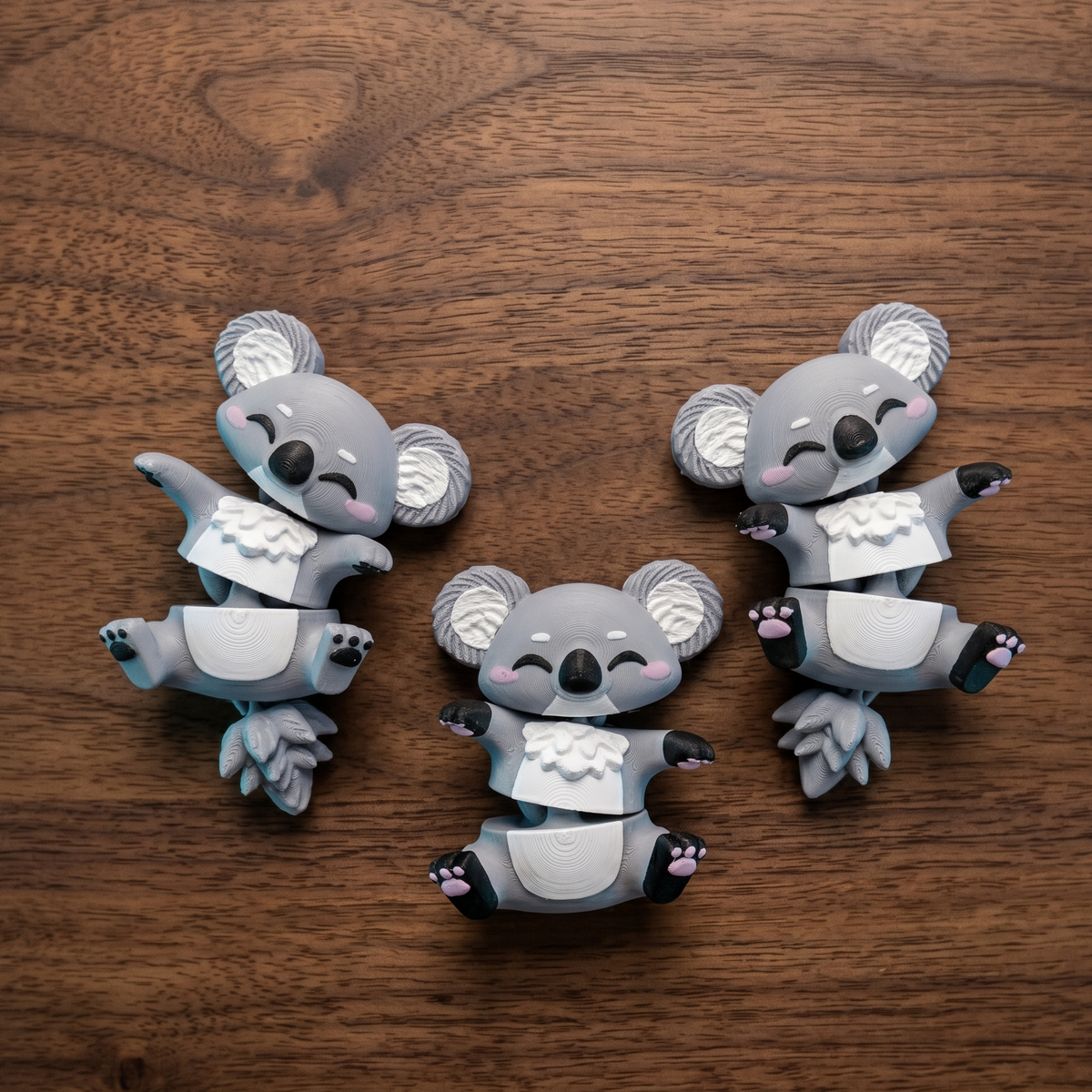 Fluffy Mascots™ Koala Articulado