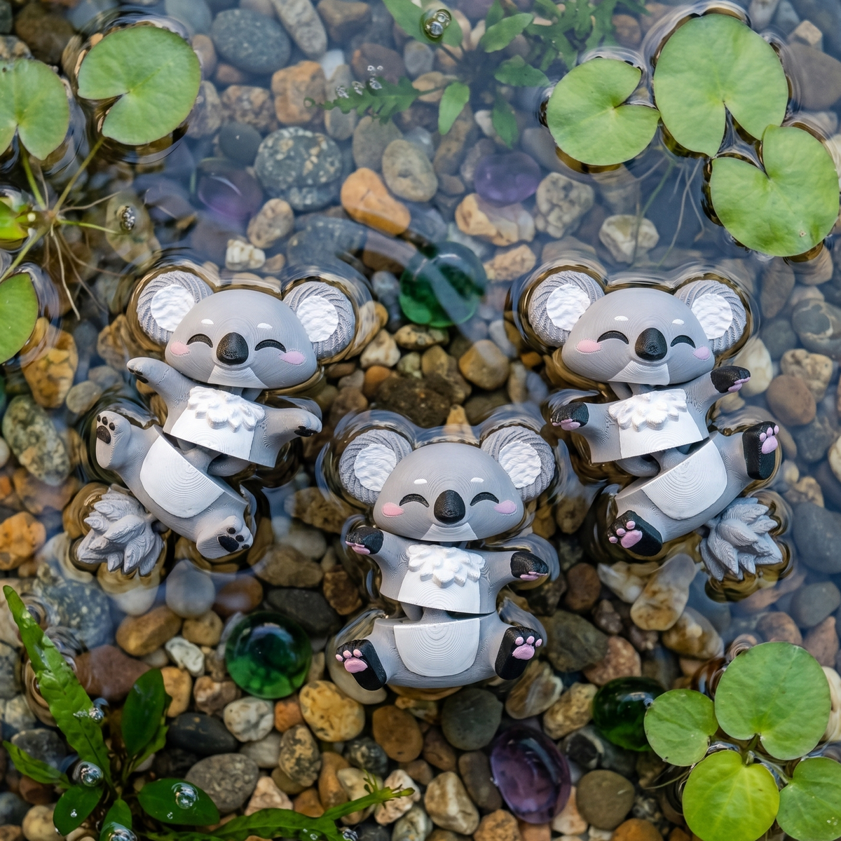 Fluffy Mascots™ Koala Articulado