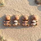 Fluffy Mascots™ Capibara Articulada Impresa en 3D