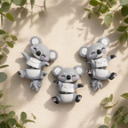 Fluffy Mascots™ Koala Articulado