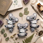 Fluffy Mascots™ Koala Articulado