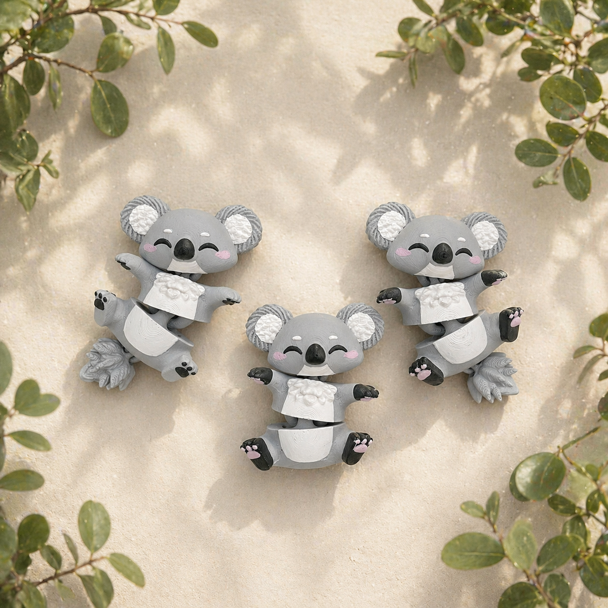 Fluffy Mascots™ Koala Articulado
