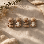 Fluffy Mascots™ Capibara Articulada Impresa en 3D