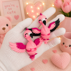 Fluffy Mascots™ Flamenco Articulado