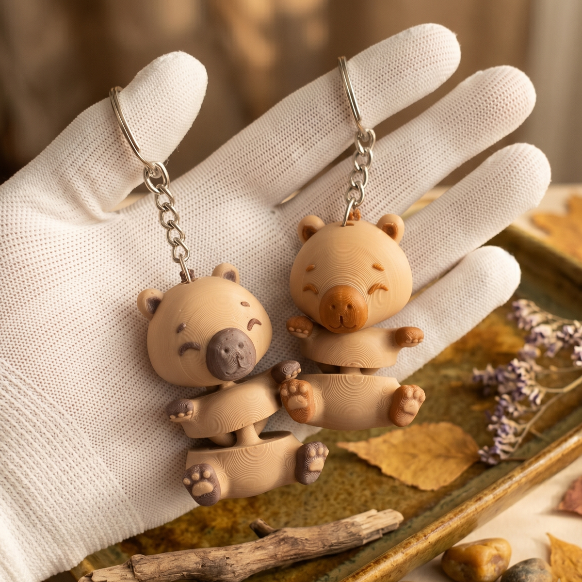 Fluffy Mascots™ Capibara Articulada