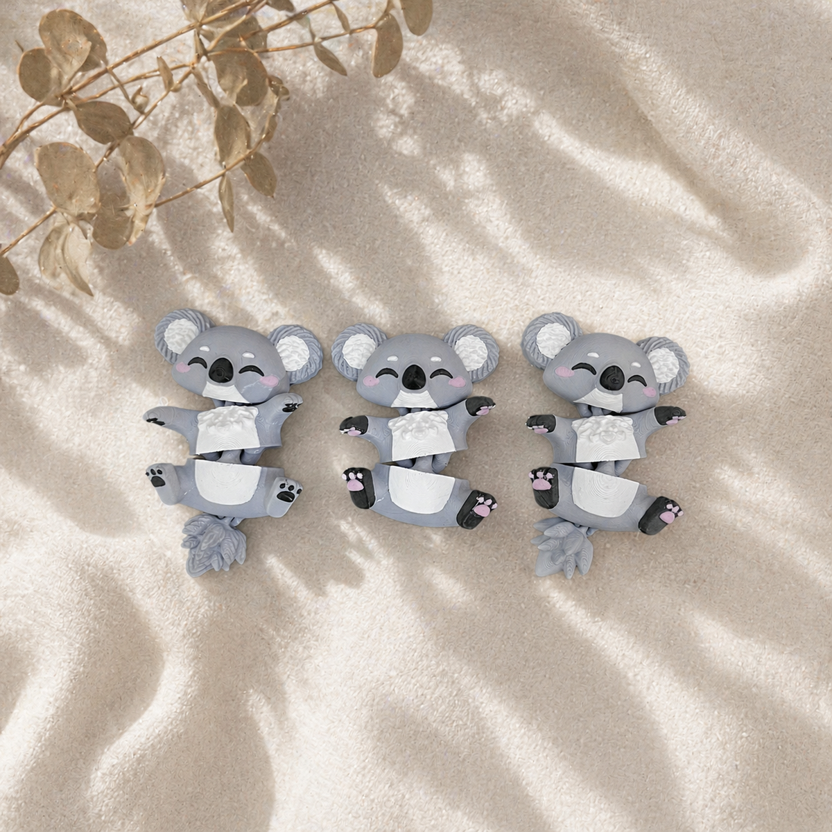 Fluffy Mascots™ Koala Articulado
