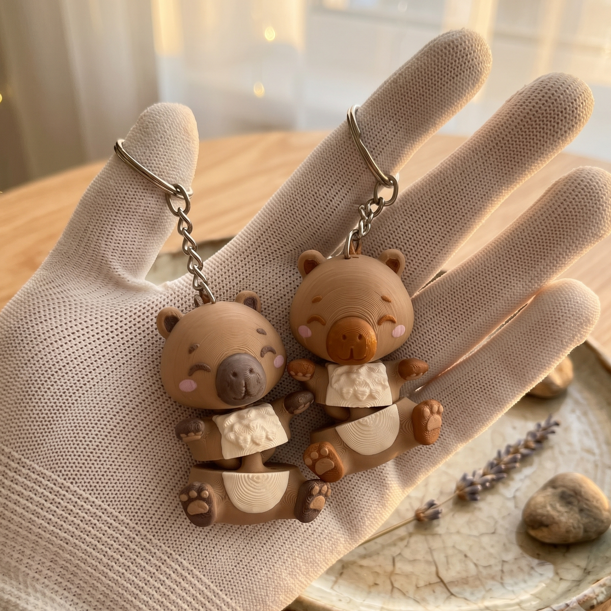 Fluffy Mascots™ Capibara Articulada