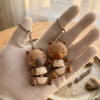 Fluffy Mascots™ Capibara Articulada Impresa en 3D