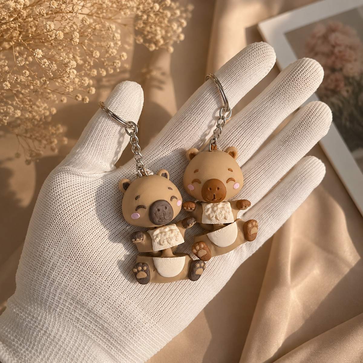 Fluffy Mascots™ Capibara Articulada