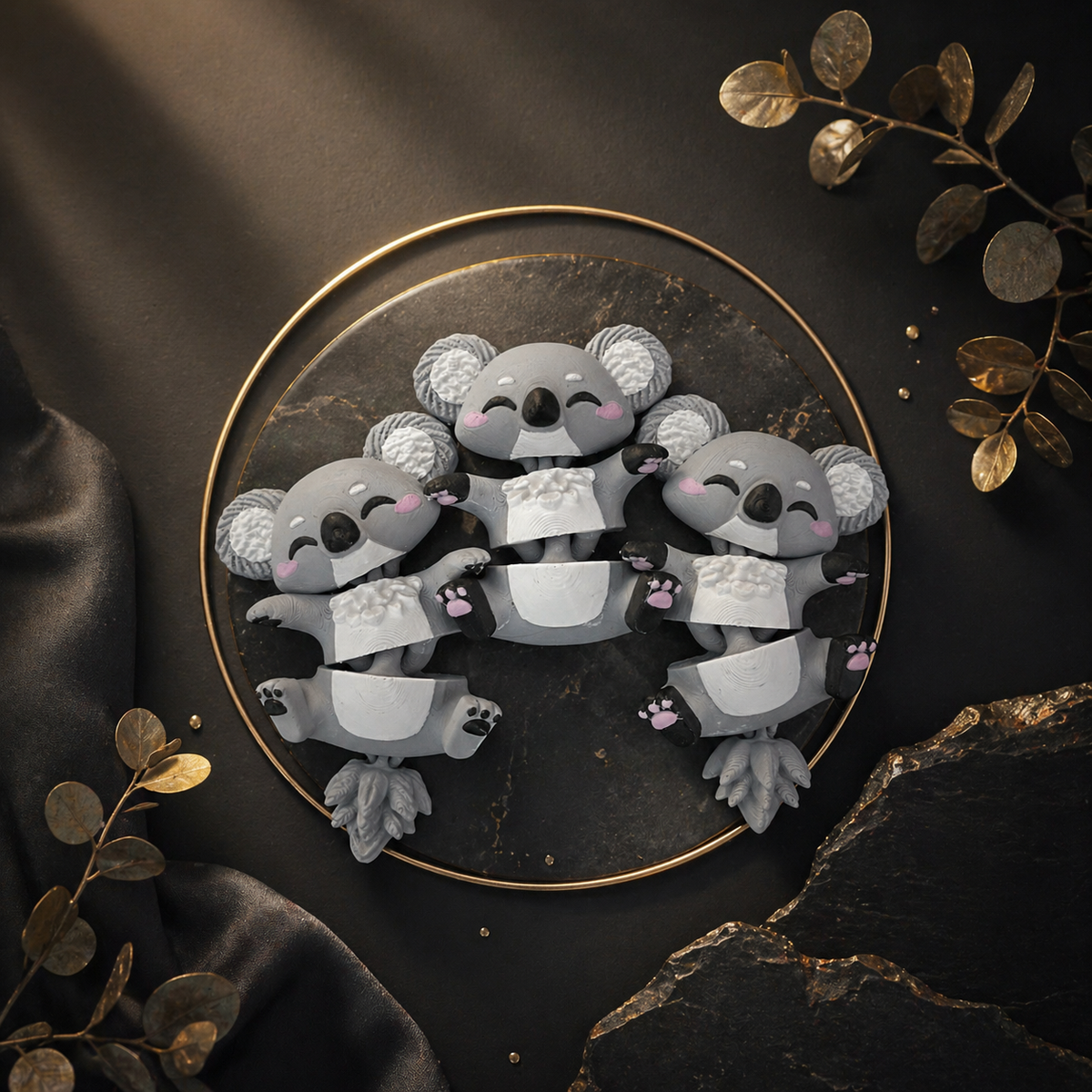 Fluffy Mascots™ Koala Articulado
