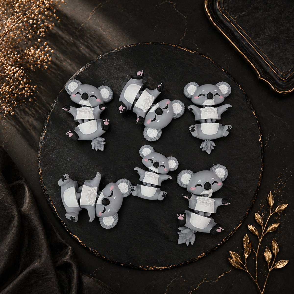 Fluffy Mascots™ Koala Articulado
