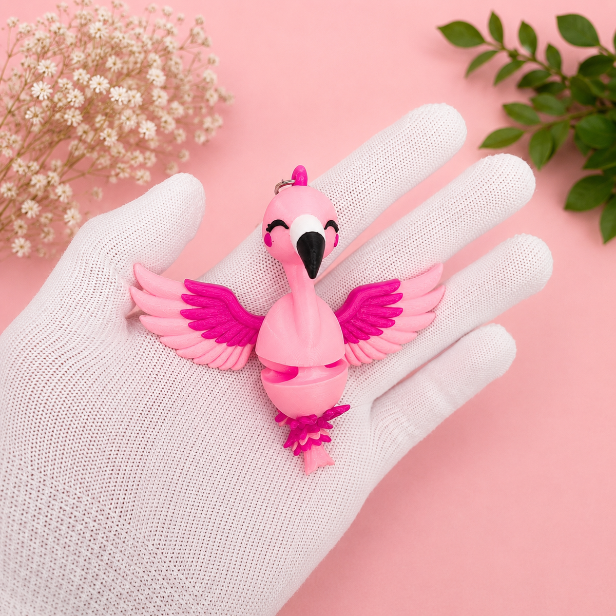 Fluffy Mascots™ Flamenco Articulado
