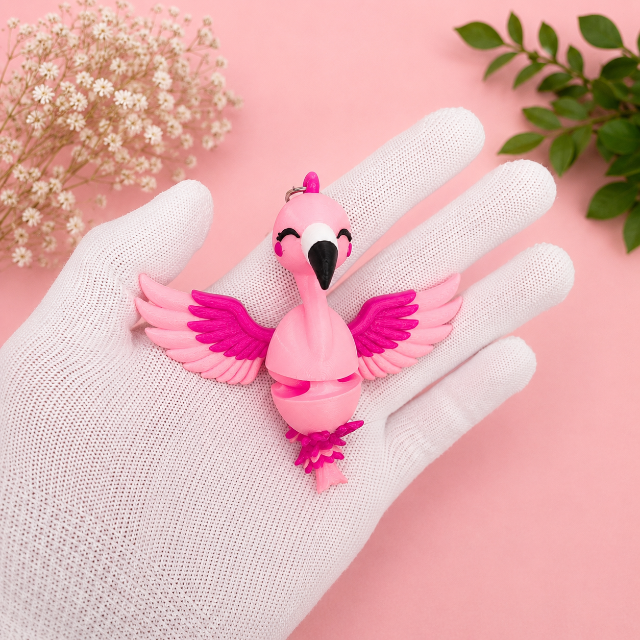 Fluffy Mascots™ Flamenco Articulado