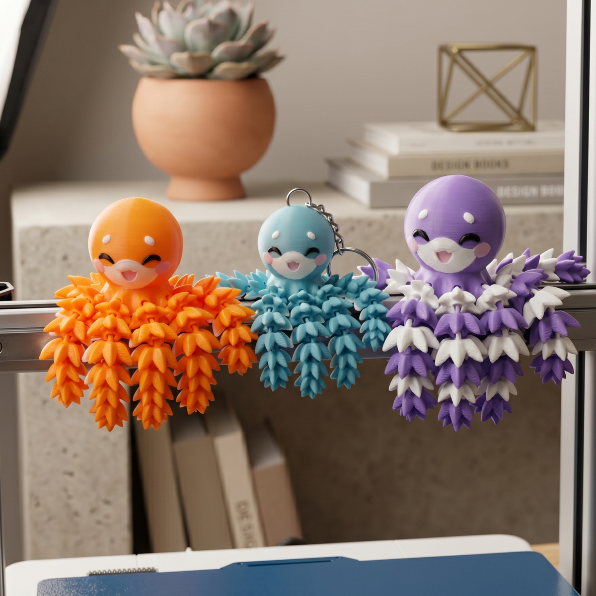 Fluffy Mascots™ Pulpo Articulado