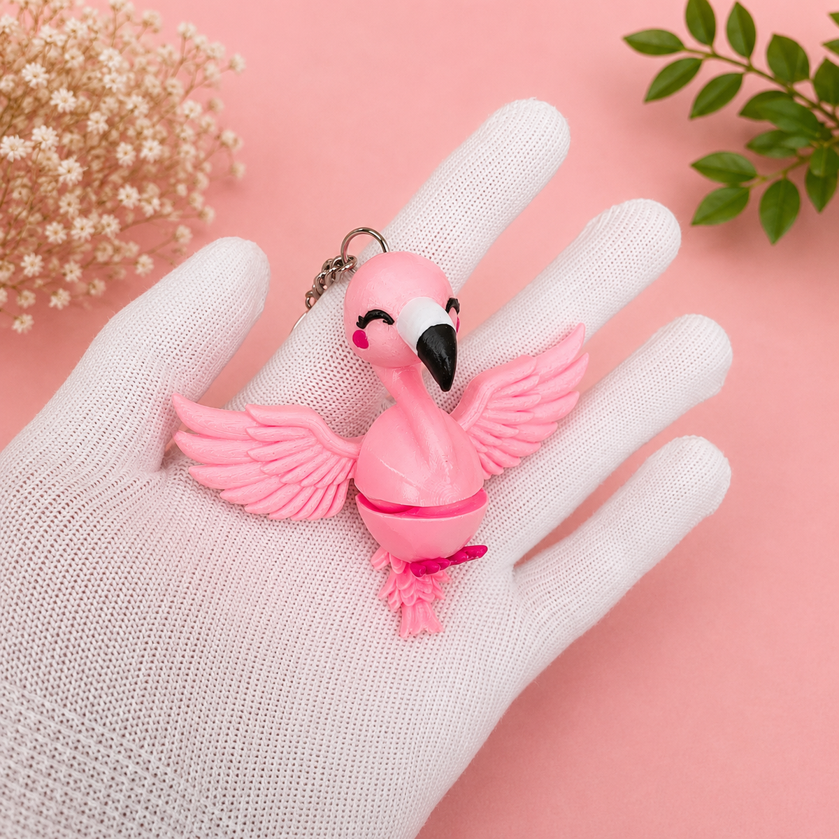 Fluffy Mascots™ Flamenco Articulado
