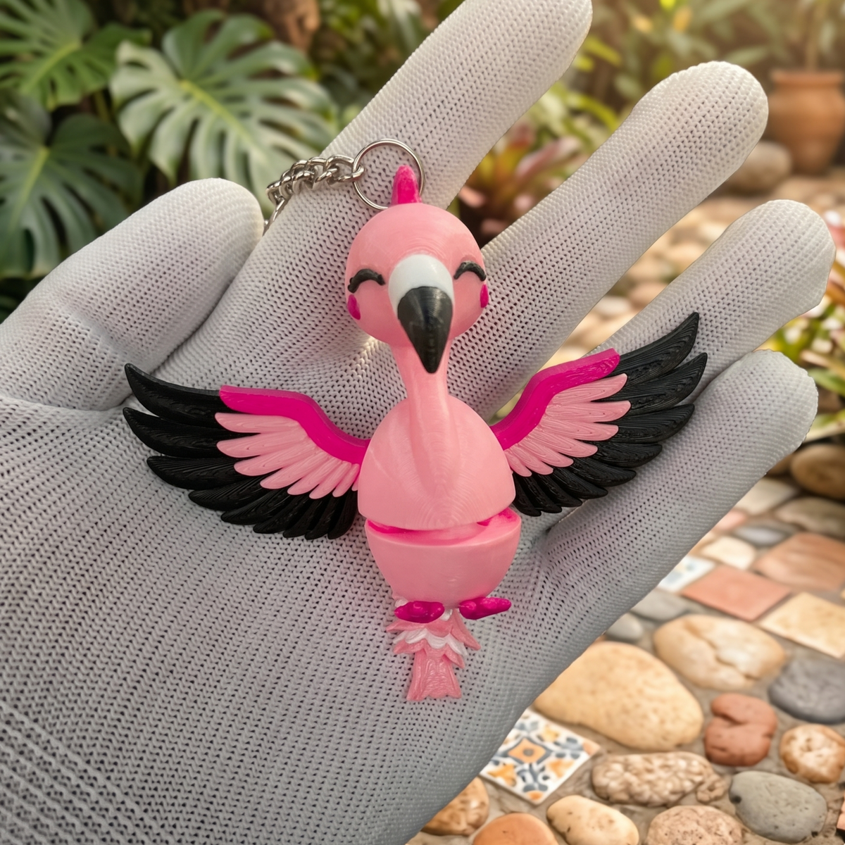 Fluffy Mascots™ Flamenco Articulado