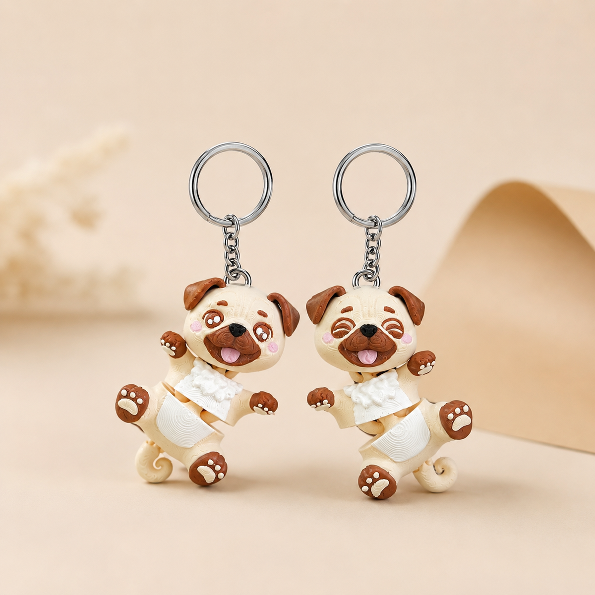 Fluffy Mascots™ Carlino Articulado