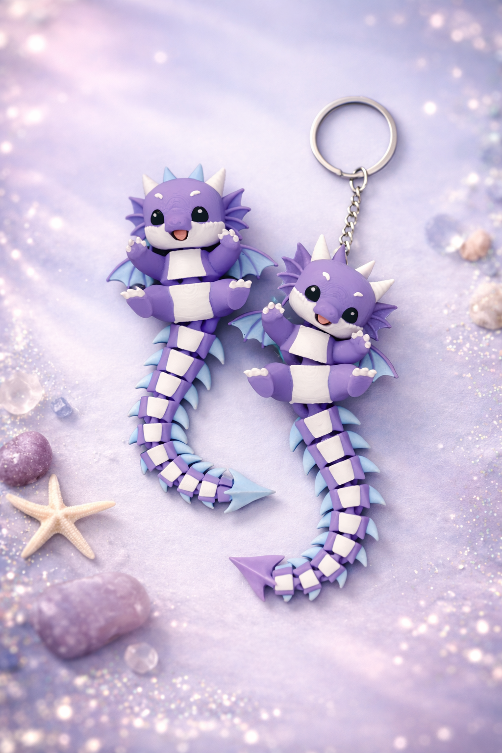 Fluffy Mascots™ Dragón Articulado