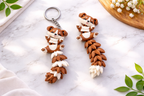 Fluffy Mascots™ Perrito Articulado