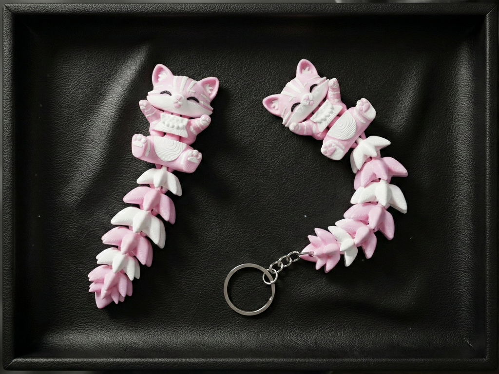 Fluffy Mascots™ Gatito Articulado