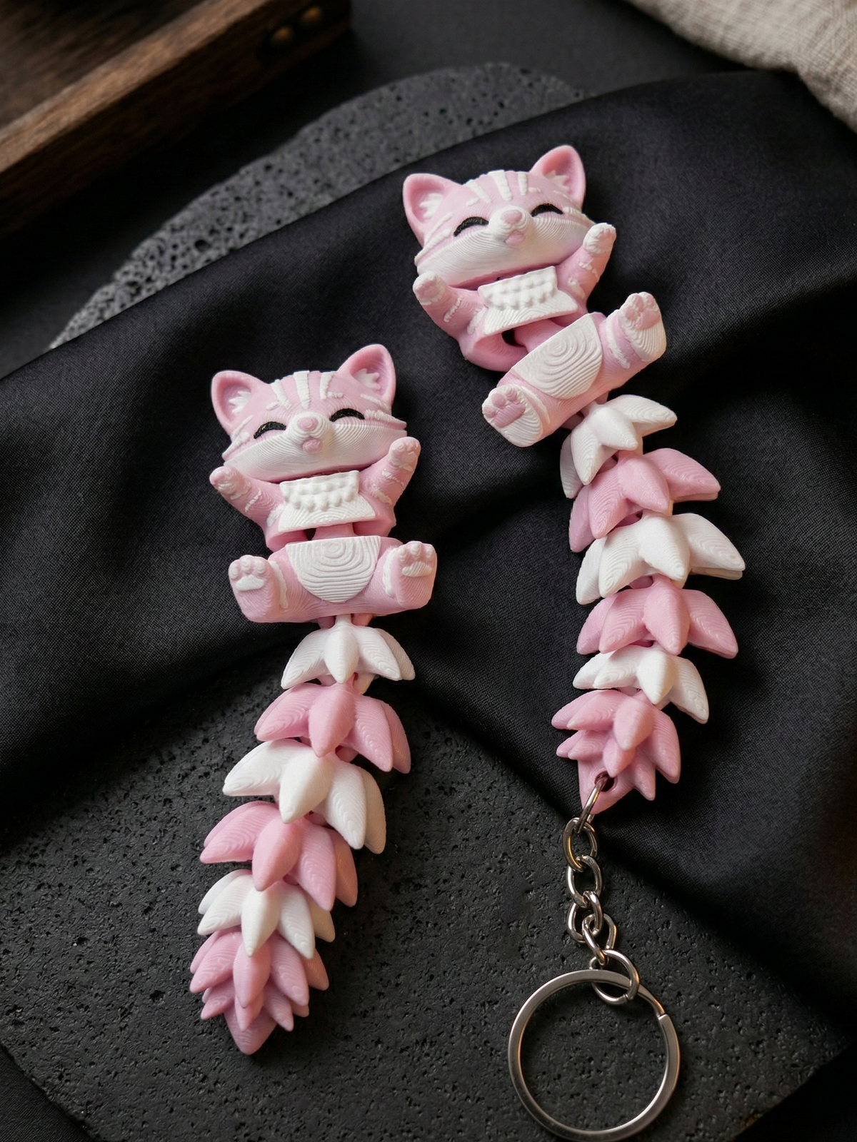 Fluffy Mascots™ Gatito Articulado