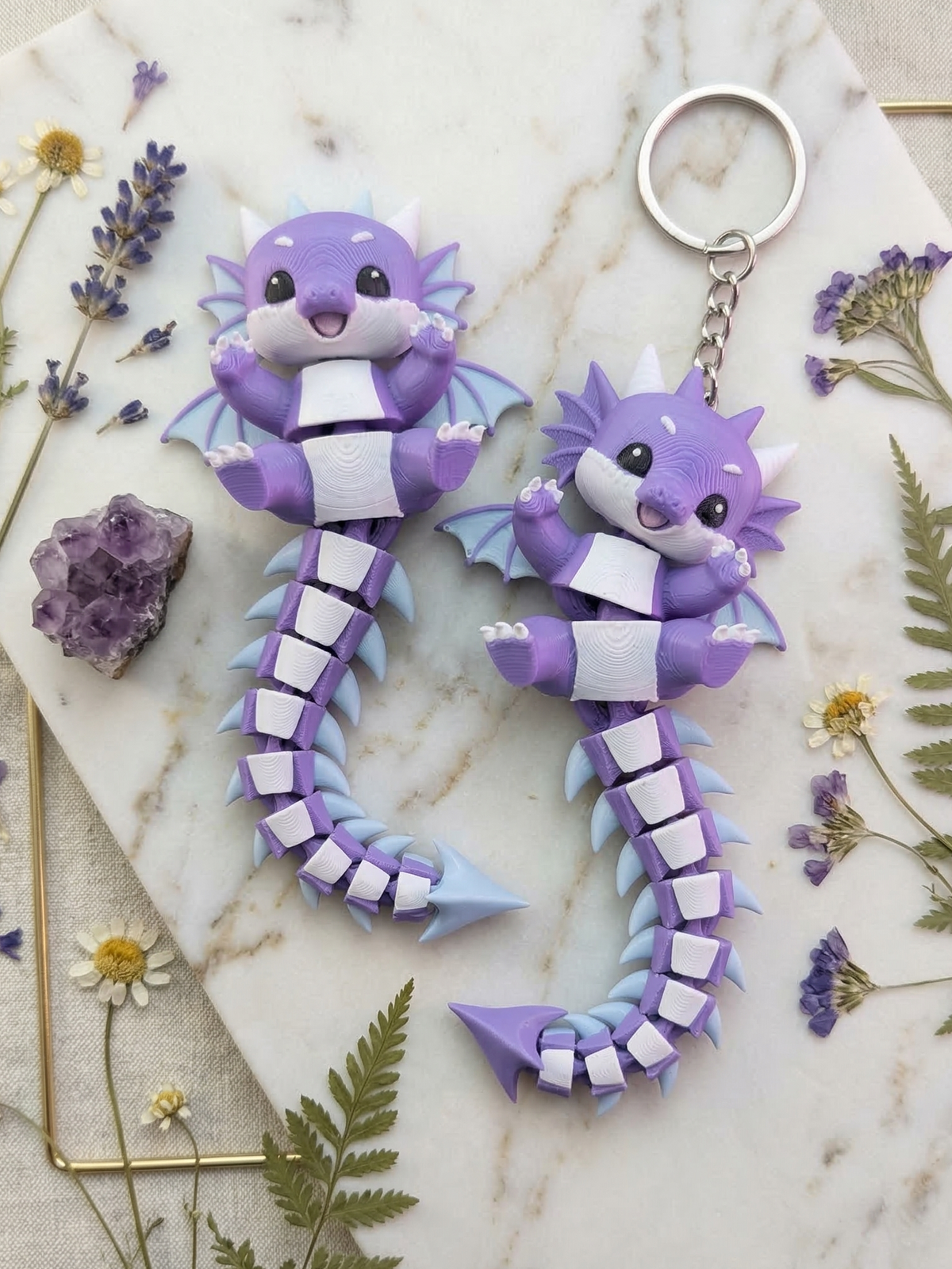 Fluffy Mascots™ Dragón Articulado
