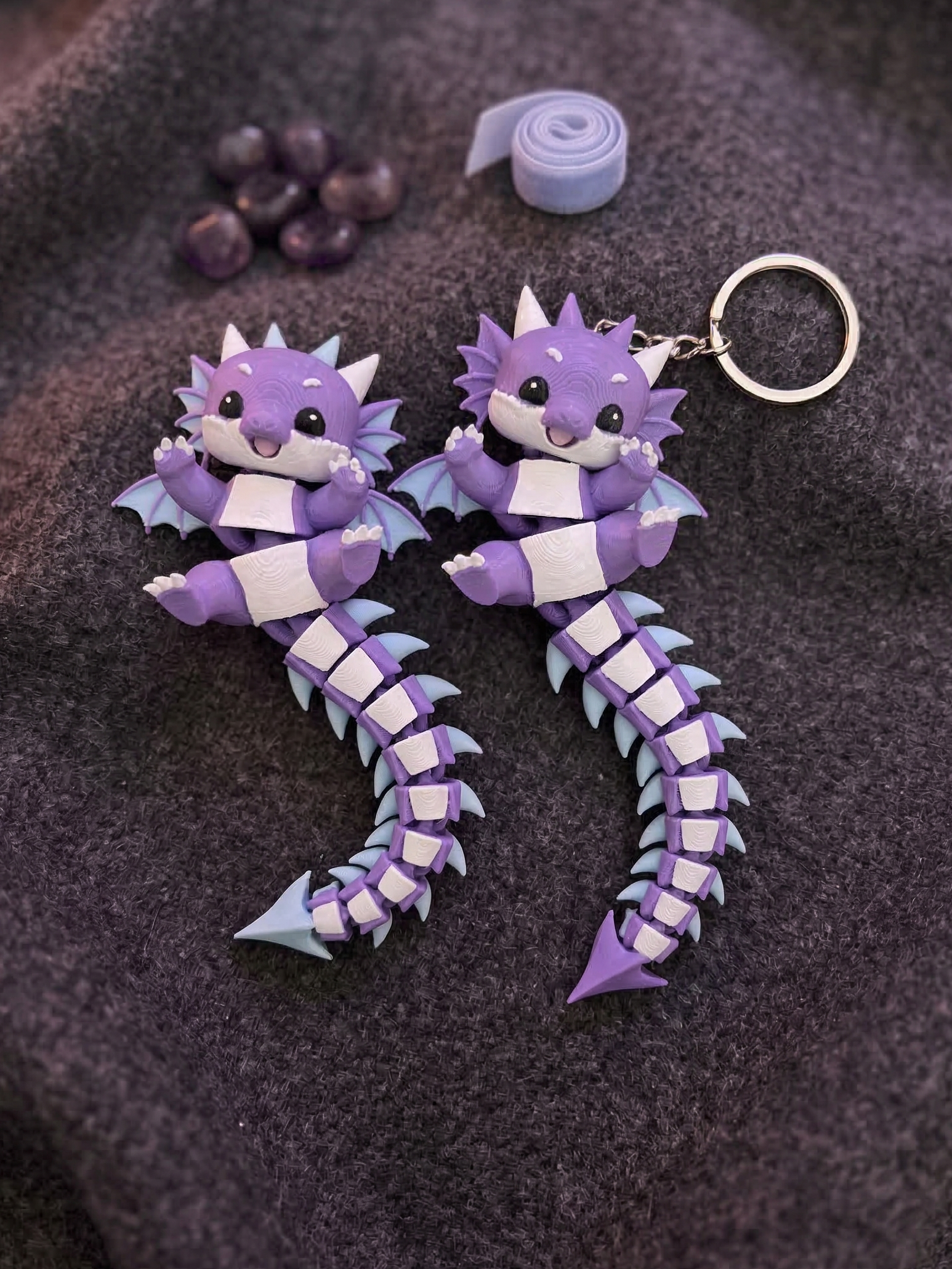 Fluffy Mascots™ Dragón Articulado