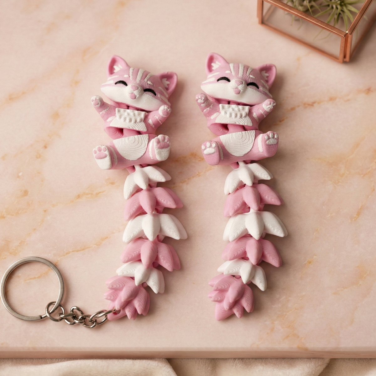Fluffy Mascots™ Gatito Articulado
