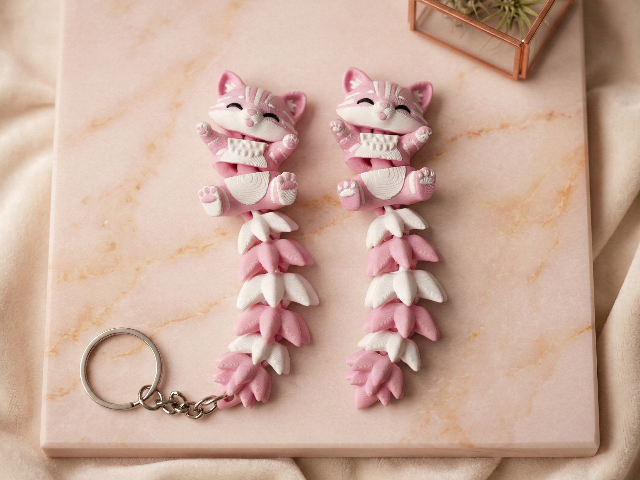Fluffy Mascots™ Gatito Articulado