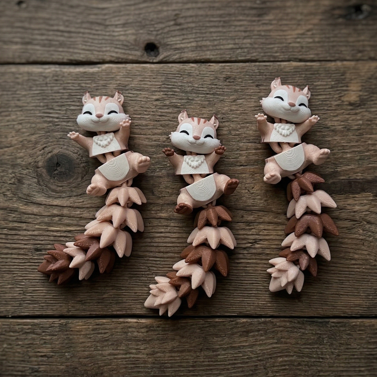 Fluffy Mascots™ Ardilla Articulada