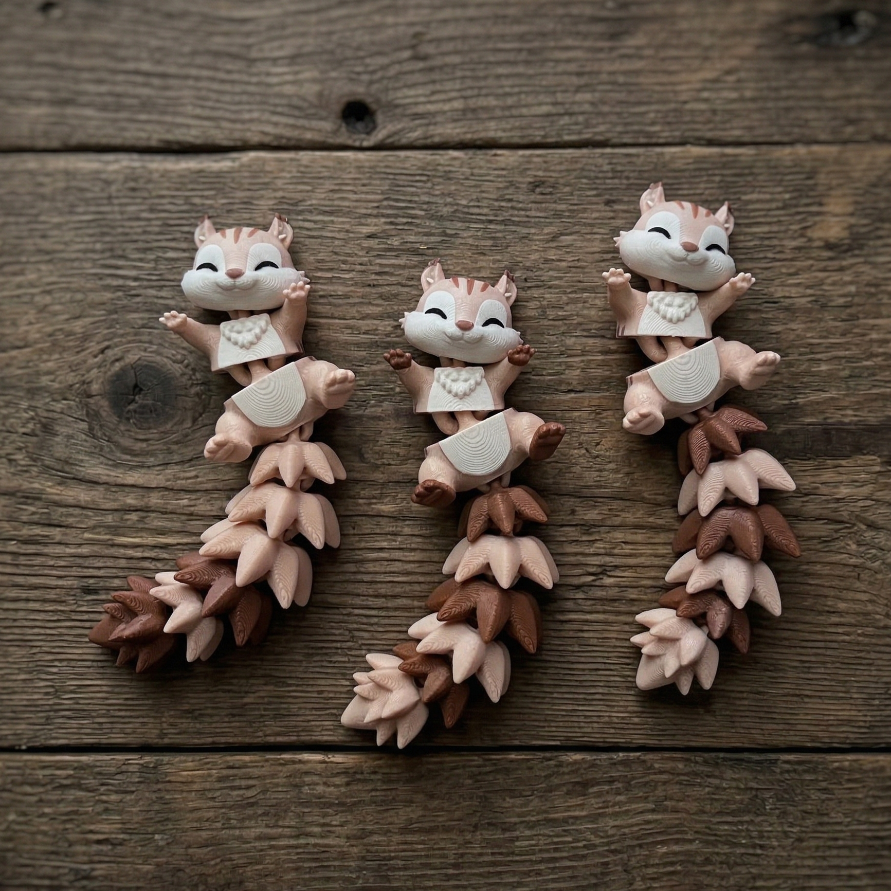 Fluffy Mascots™ Ardilla Articulada