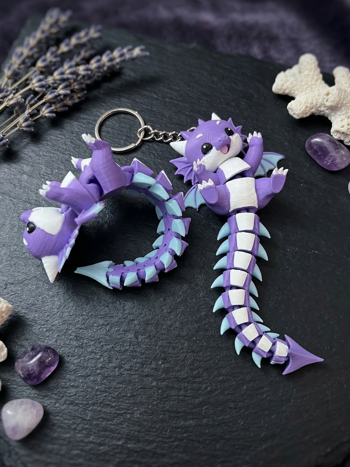 Fluffy Mascots™ Dragón Articulado