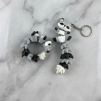 Fluffy Mascots™ Mapache Articulado