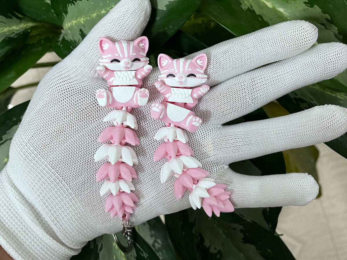Fluffy Mascots™ Gatito Articulado