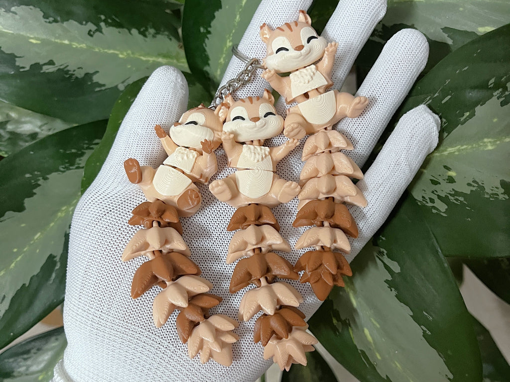 Fluffy Mascots™ Ardilla Articulada