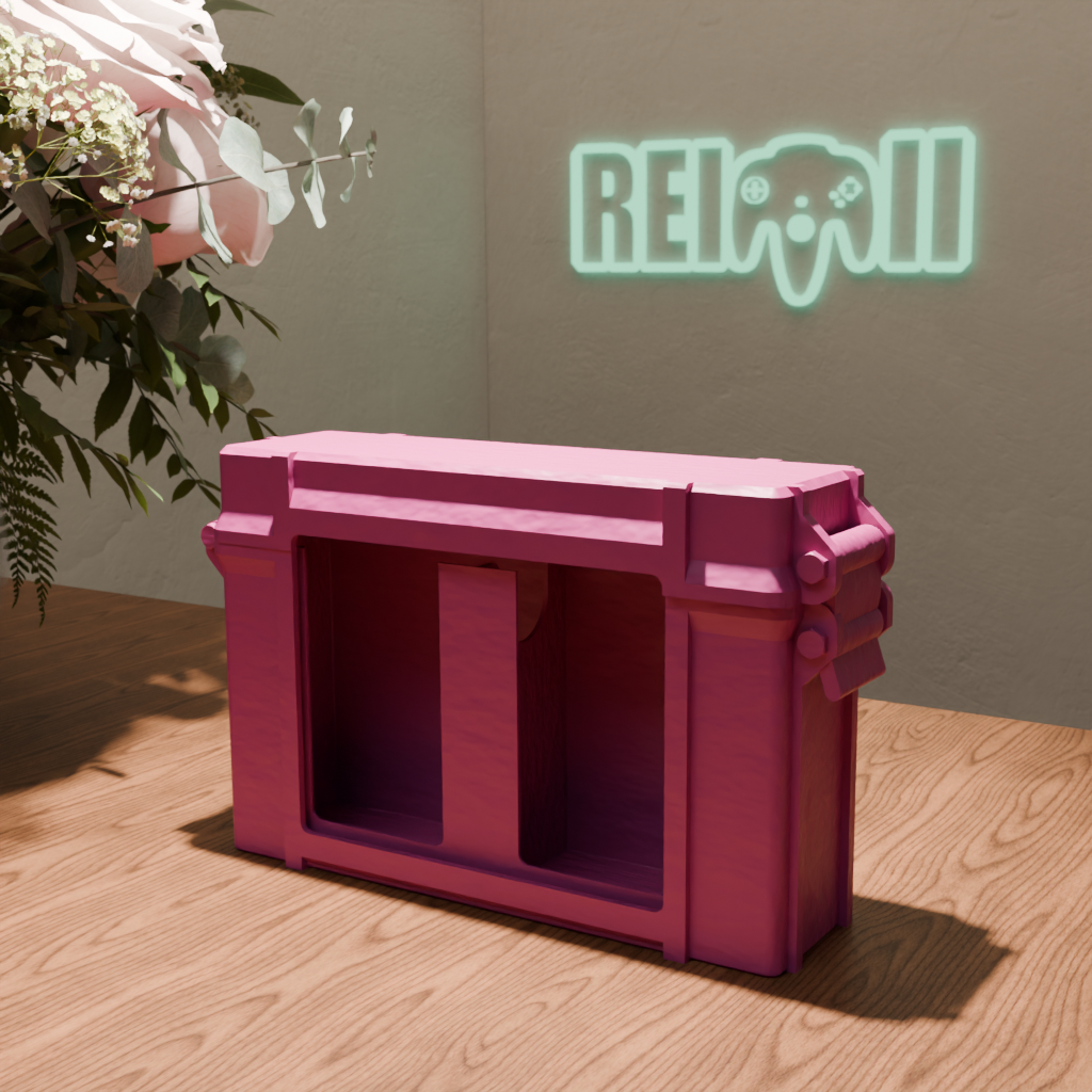 Deck box aesthetic para cartas Magic The Gathering impreso en 3D en color rosa