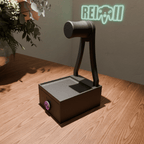 Kuromi headphone stand with drawer by Reimii