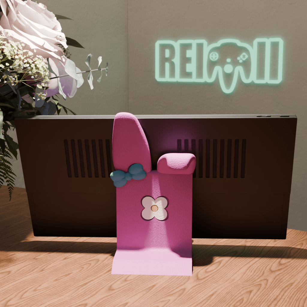 Soporte para tablet My Melody con diseño estable y compatible con múltiples dispositivos