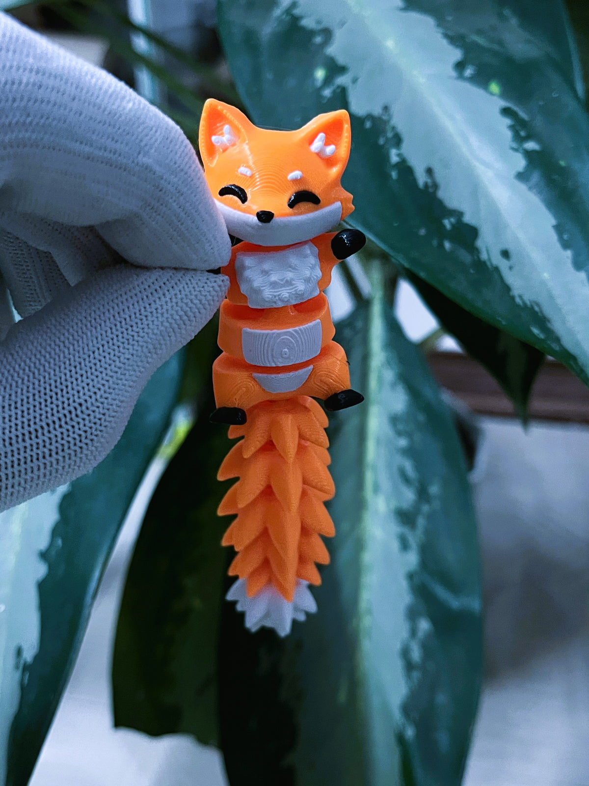 Fluffy Mascots™ Zorro Articulado