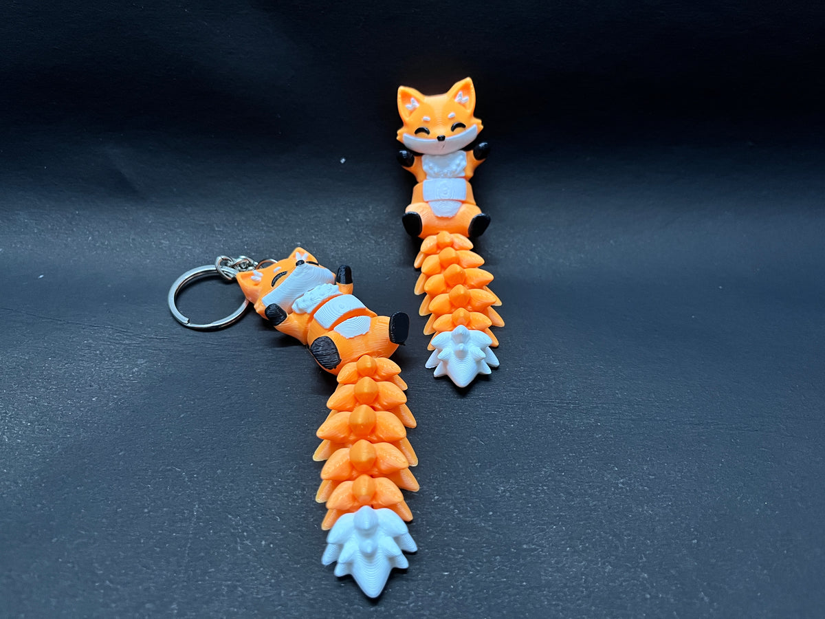 Fluffy Mascots™ Zorro Articulado